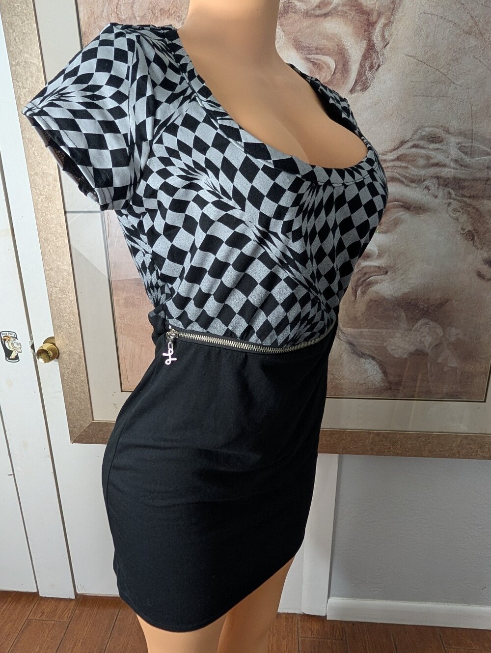 Vintage Luxirie by LRG bodycon mini dress Size L
